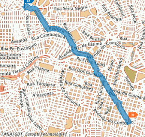 Rota no Mapa Rota no Mapa