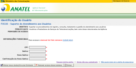 anatel focus