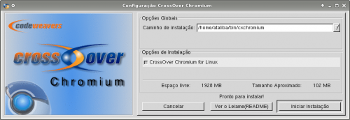 CHROMIUM INSTALL
