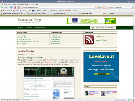 Entrevistsa Blogs