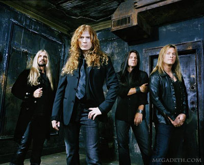 MEGADETH NA FORMAÇÃO ATUAL