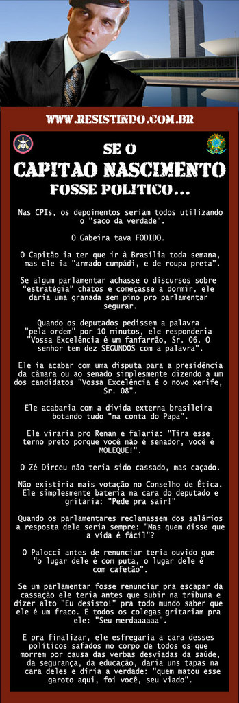 NASCIMENTO POLÍTICO