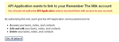 RTM API