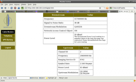 Tela Cable Modem