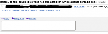 Uh, scam feio