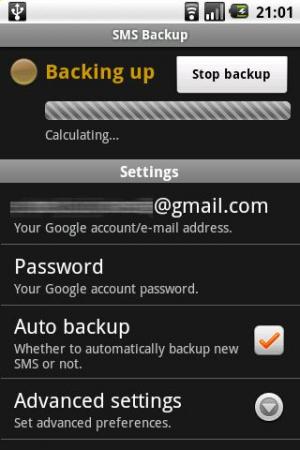 SMS BACKUP