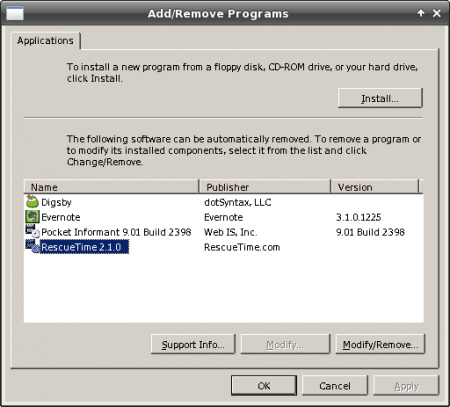 Wine Uninstaller