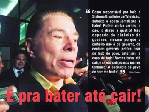 Silvio Santos quer bater no governo 